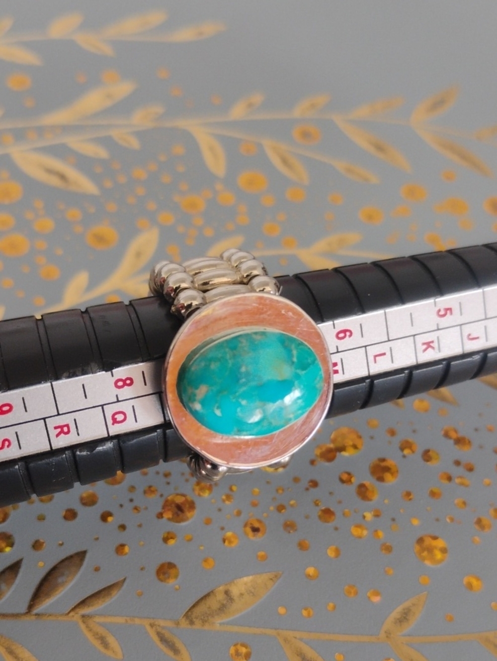 Kingman Turquoise Ring